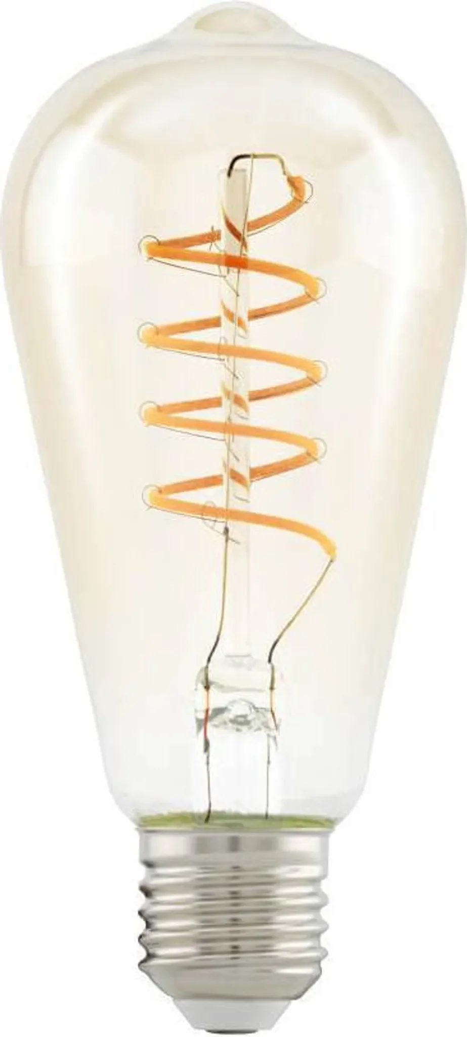 EGLO LM_LED_E27 – Glas amber, 4 W, 280 lm, extra-warmweiß 2200 K