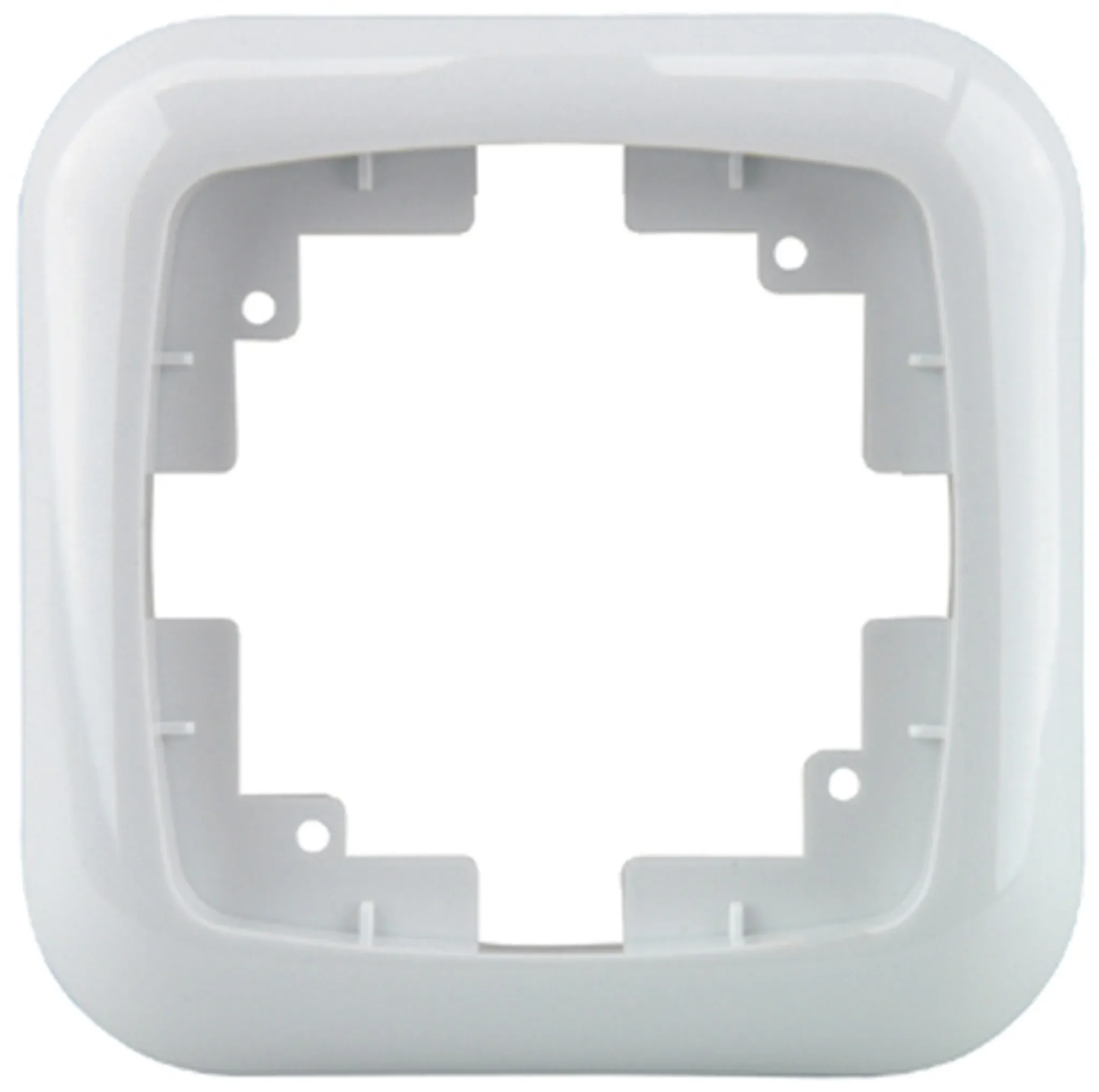 Abdeckrahmen uniTEC ROMA – 1-fach – ultraweiß