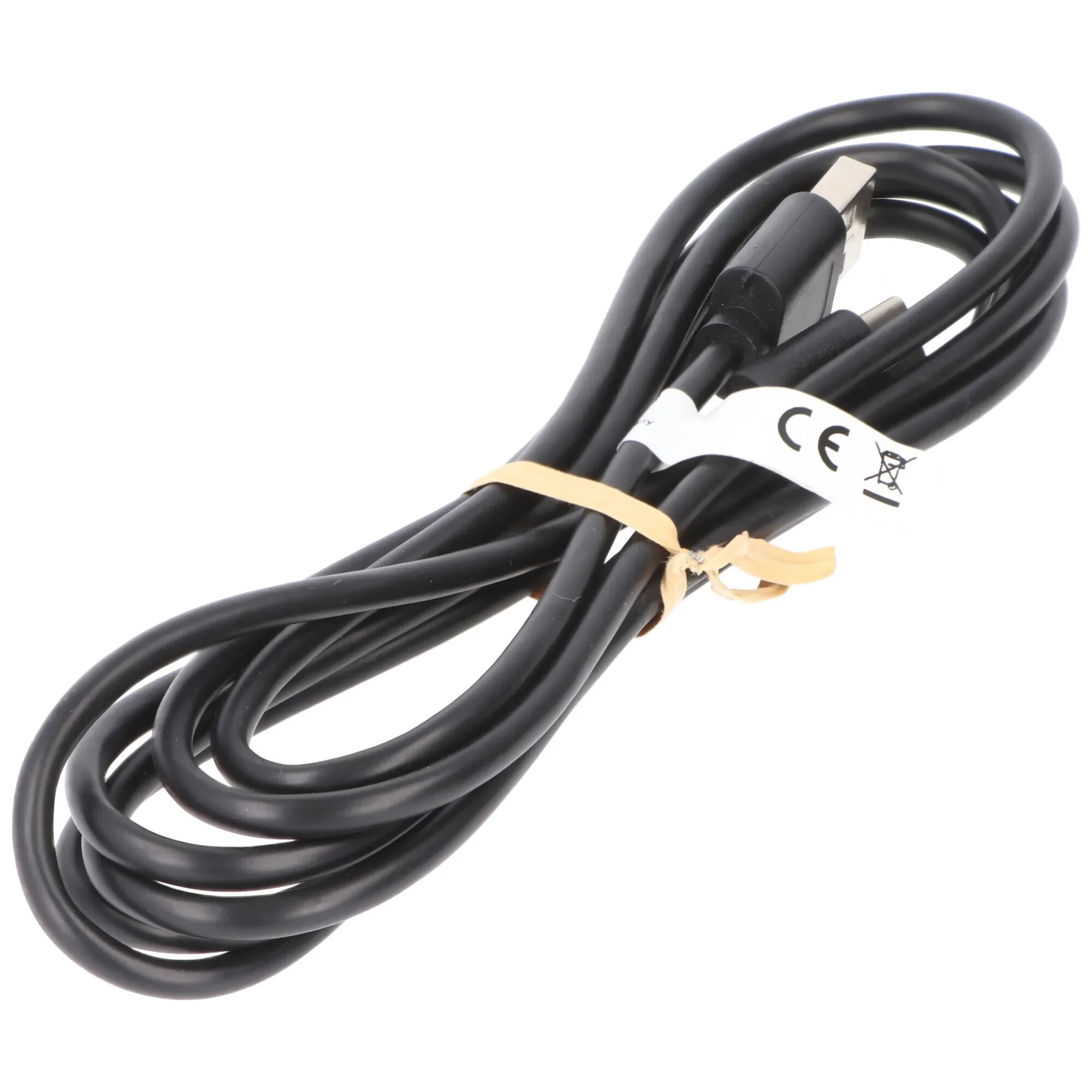 Goobay USB 2.0 Kabel (USB-C auf USB-A), 1,8 m, Schwarz