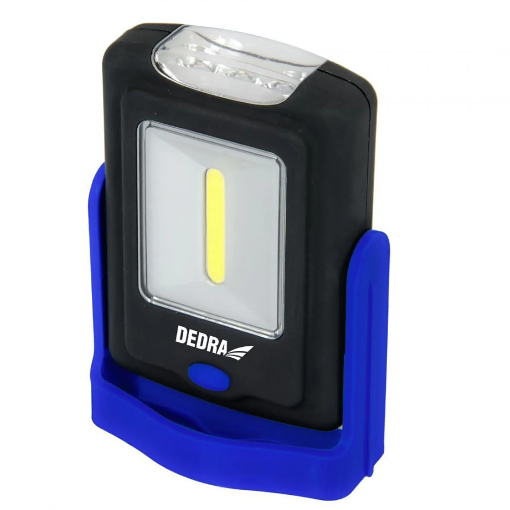 1W COB LED + 3 LED Rechteck-Taschenlampe